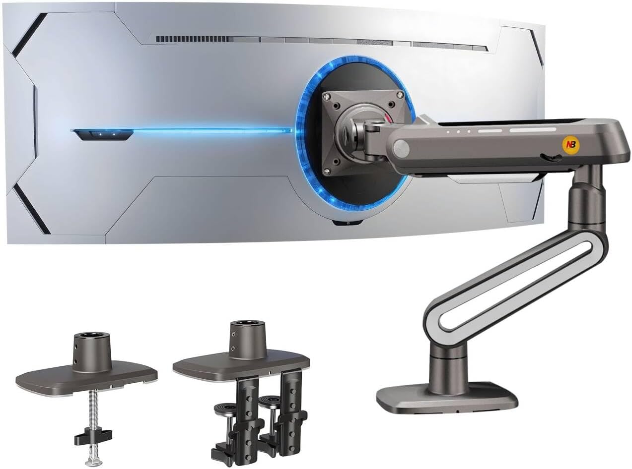 NB Ergonomic A6-Gaming OUTLET ,27-50'' 18 KG Profesyonel Oyuncu Monitör Standı